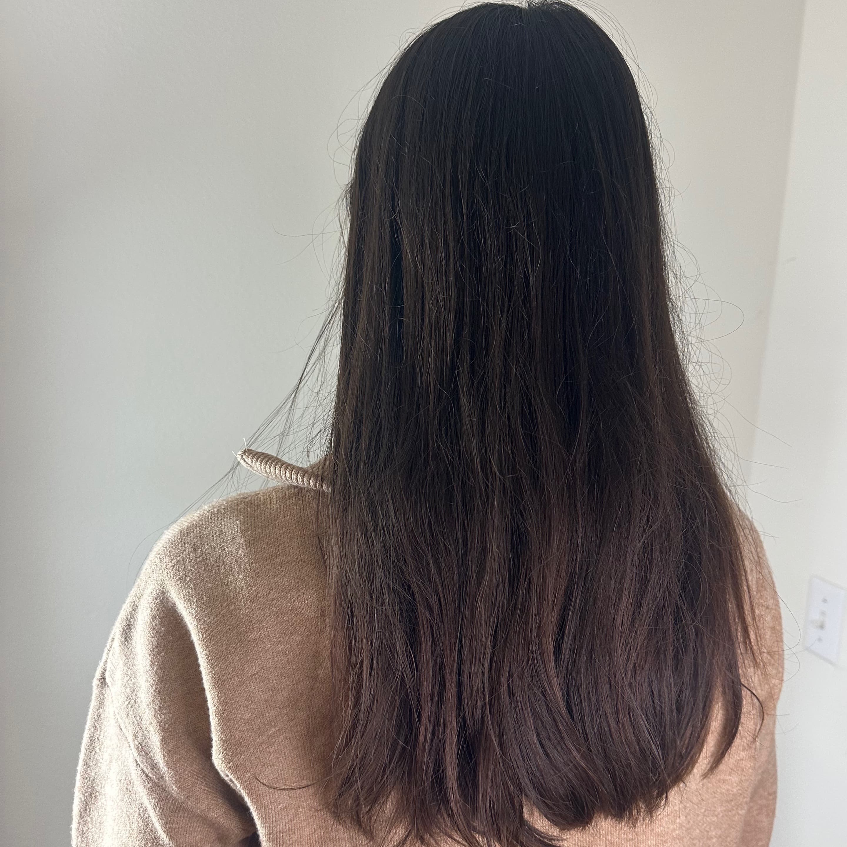 Unbraiding (whole head)