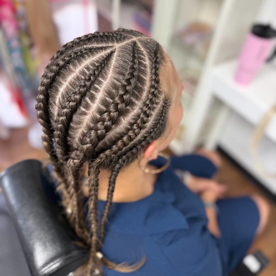 Braid without kanekalon